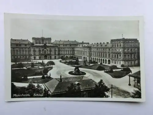 Alte AK Mannheim Schloß [aO970]