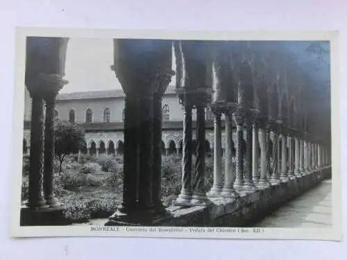 Alte AK Monreale Convento dei Benedittini Palermo [aP849]