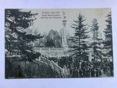 Alte AK Torino Ponte Monumentale [aP851]
