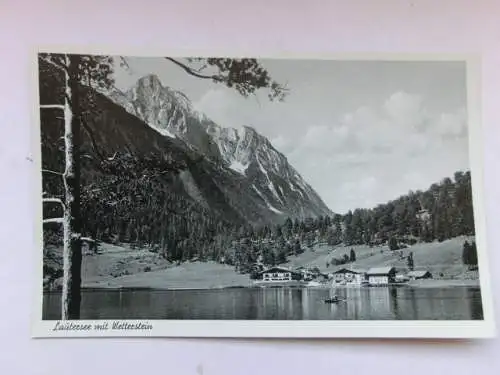 Alte AK Mittenwald Lautersee [aP857]