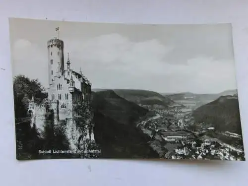 Alte AK Schloß Lichtenstein Echatztal [aP870]