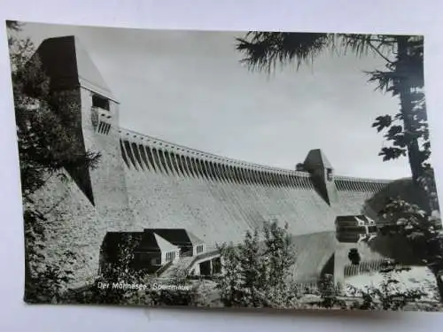 Alte AK Möhnesee Sperrmauer [aP918]