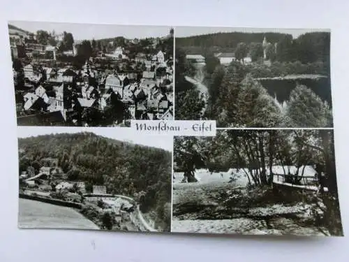 Alte AK Monschau Eifel Mehrbildkarte [aP933]