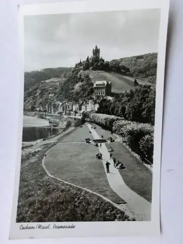 Alte AK Cochem Promenade [aP949]
