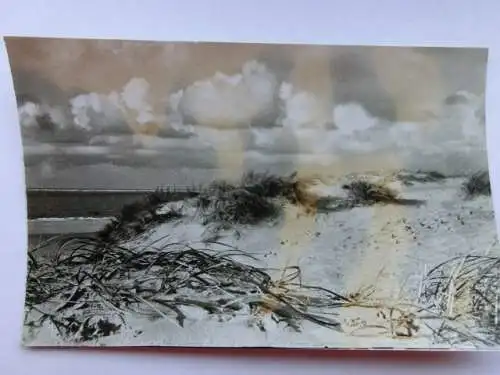 Alte AK St. Peter Ording In den Dünen [aP286]