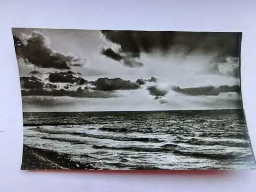 Alte AK St. Peter Ording Abendstimmung [aP289]