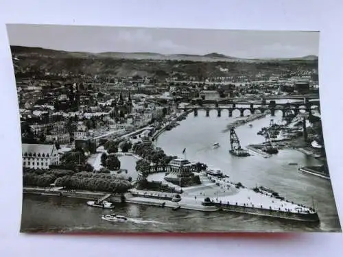 Alte AK Koblenz Deutsches Eck [aP293]