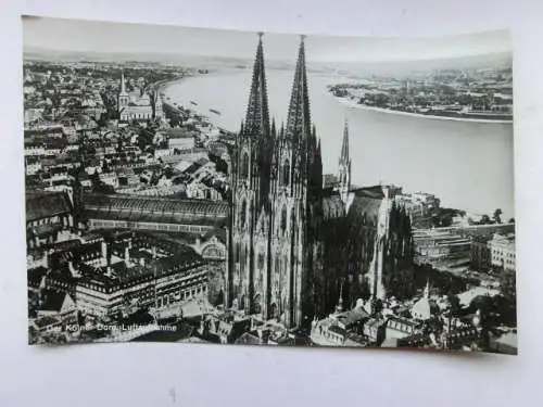 Alte AK Köln Luftaufnahme [aP338]