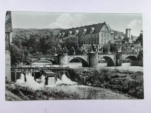 Alte AK Hann. Münden Werrabrücke [aP506]