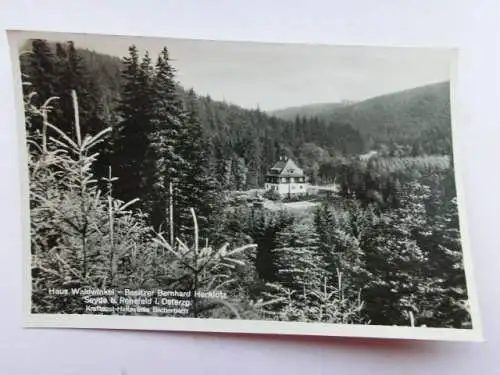 Alte AK Seyde b. Rehefeld Haus Waldwinkel [aP512]