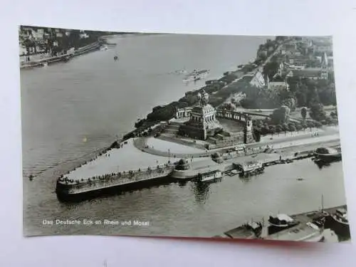 Alte AK Koblenz Deutsches Eck [aP514]