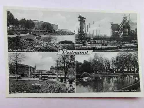 Alte AK Dortmund Mehrbildkarte [aP563]