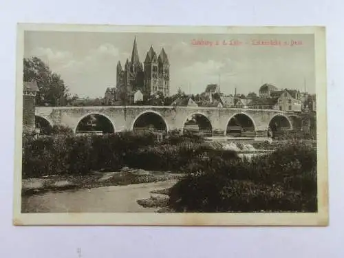 Alte AK Limburg Lahn Lahnbrücke  [aP618]