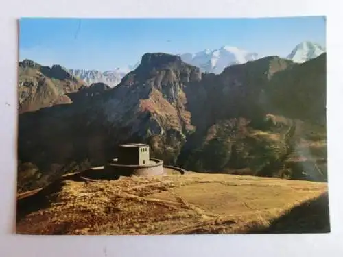 Alte AK Dolomiten Pordoi Joch Soldatenfriedhof [aN582]