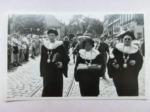 Alte AK Fotokarte Fest-Umzug Stempel Plauen [aX975]