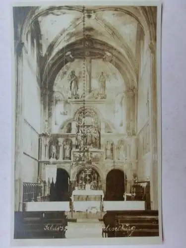 Alte AK Wechselburg Schloßkirche [aX976]