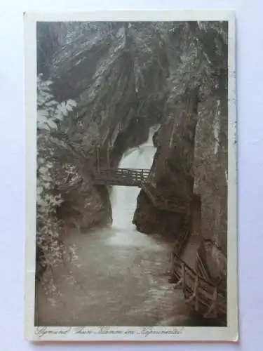 Alte AK Sigmund Thun Klamm Kaprunertal [aN253]