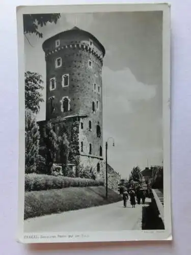 Alte AK Krakau Senatoren Bastei auf der Burg [aN267]