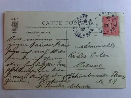 Alte AK Paris Porte Saint Denis 1907 [aN282]