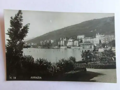 Alte AK Abbazia Opatija Istrien [aN285]