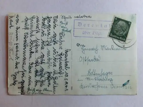 Alte AK Waldpartie bei Derental Boffzen [aN299]