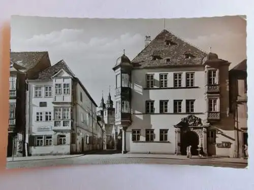 Alte AK Bayreuth Blick zur Brautgasse Rathaus [aN331]