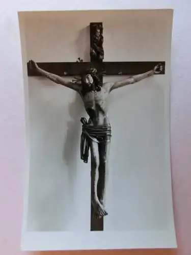 Alte AK Wettenhausen Dominikaner-Kloster Kruzifix [aN350]