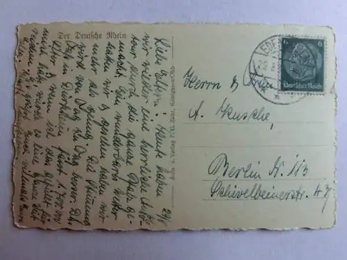 Alte AK Burg Rheinstein [aN416]