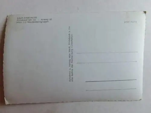 Alte AK Flintsbach Inn Haus Eifertinger [aN423]