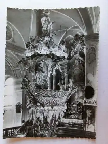 Alte AK Traunkirchen Salzkammergut Kirche Kanzel [aN456]