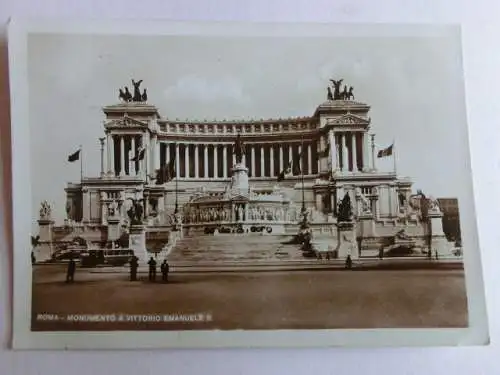 Alte AK Rom Roma Monumento Vittorio Emanuele II [aN502]