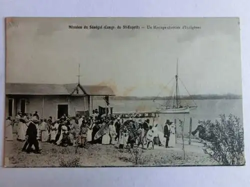 Alte AK Mission du Senegal Congr. Du St. Esprit [aM901]