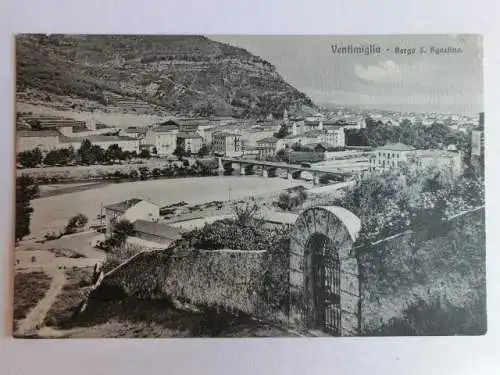 Alte AK Ventimiglia Borgo S. Agostino [aM931]
