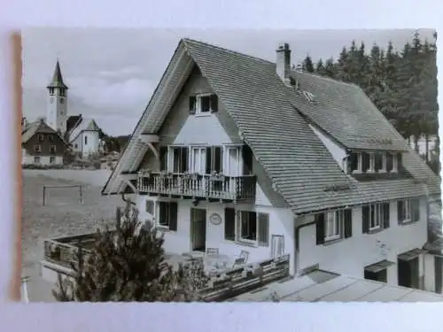 Alte AK Titisee Haus Silberdistel Schwarzwald [aL296]