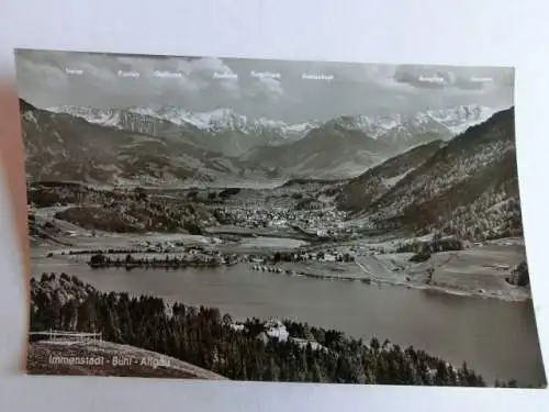 Alte AK Immenstadt Bühl Allgäu [aL341]