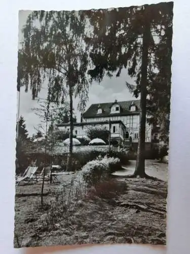 Alte AK Bad Sachsa Berghotel zum Katzenstein [aL345]