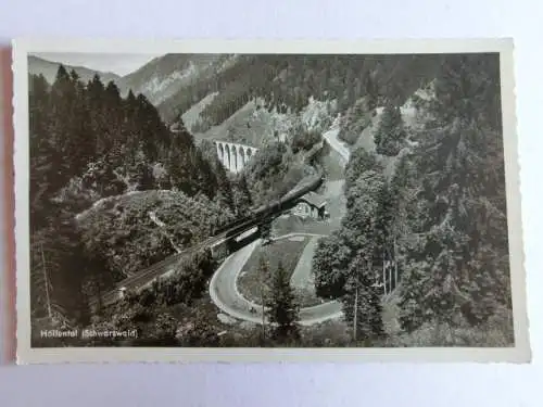 Alte AK Höllental Schwarzwald [aL346]