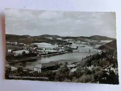 Alte AK Sorpesee Ausgleichsweiher Kraftwerk Langscheid [aL372]