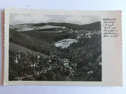 Alte AK Kipsdorf Erzgebirge Bärenfels Schellerhau [aL388]