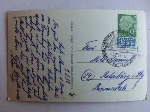 Alte AK Bad Münster am Stein [aL394]