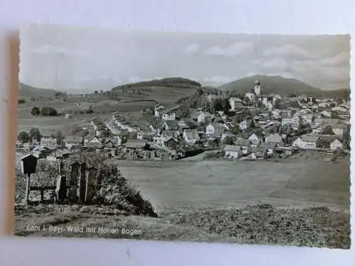 Alte AK Lam Bayerischer Wald mit Hohen Bogen [aL417]