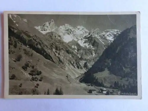 Alte AK Oberstdorf Einödsbach Allgäu [aL462]