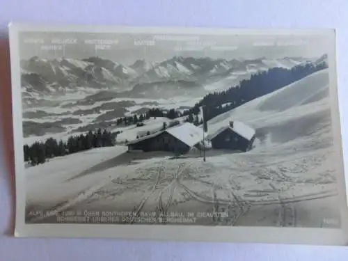 Alte AK Sonthofen Alpe Egg Allgäu [aL464]