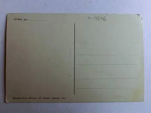 Alte AK Oybin Blick ins Tal um 1925 [aL120]