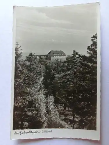 Alte AK Oybin Hochwaldbaude Zittauer Gebirge [aL131]