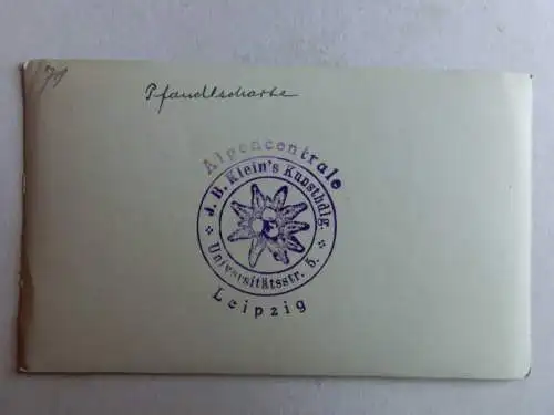Alte AK Fotokarte Pfandlscharte Großglockner ???  [aX1043]