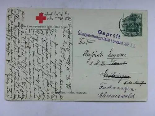 Alte AK Hilda von Nassau Rotes Kreuz 1916 [aT909]