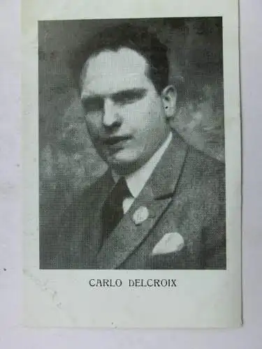 Alte AK Porträt Carlo Delcroix Italien Militär [aT924]