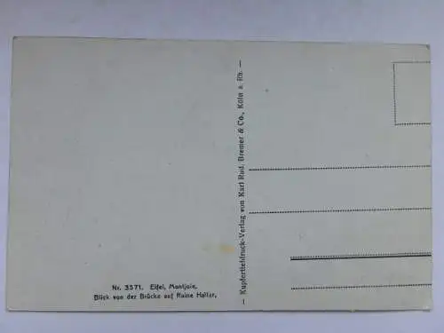 Alte AK Montjoie Monschau Ruine Haller [V151]