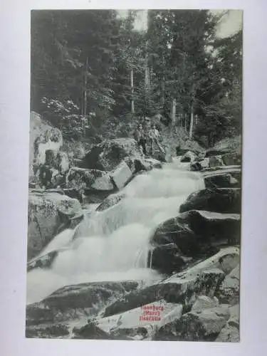 Alte AK Ilsenburg Harz Ilsefälle um 1910 [V172]